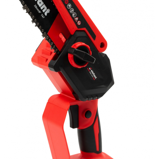 Mini fierastrau cu lant si acumulator ELEFANT EBS-104, 20V / 4Ah, Brushless