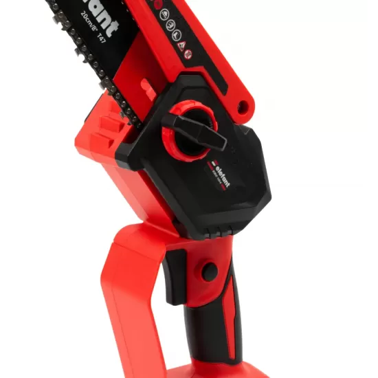 Mini fierastrau cu lant si acumulator ELEFANT EBS-104, 20V / 4Ah, Brushless