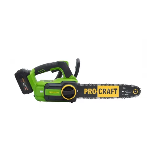 Fierastrau cu lant si acumulator PROCRAFT PKA42Li Brushless,20V / 2Ah, NU VINE INSOTIT DE ACUMULATOR /INCARCATOR