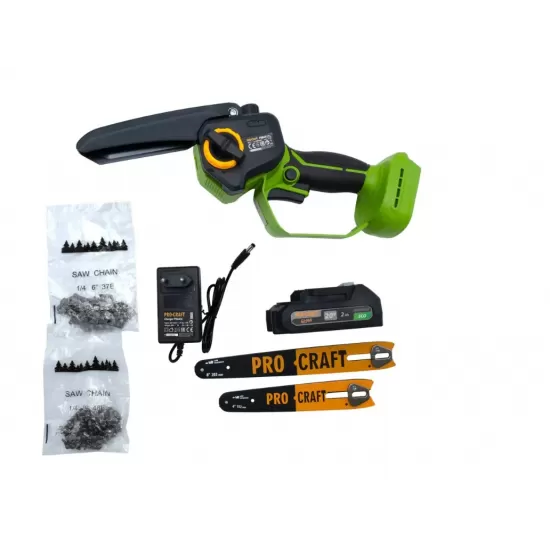 Fierastrau cu lant si acumulator PKA45, Brushless , Ungere lant