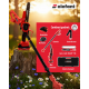 Set Mini drujba 8" si Extensie prelungire 2,5 m pe acumulator cu 1 acumulator 4Ah si incarcator ELEFANT ESBS8EP2.5