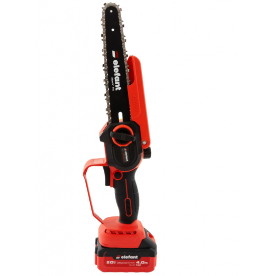 Set Mini drujba 8" si Extensie prelungire 2,5 m pe acumulator cu 1 acumulator 4Ah si incarcator ELEFANT ESBS8EP2.5