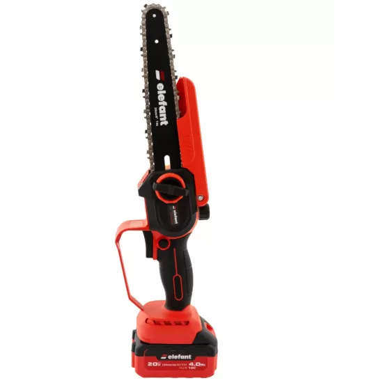 Set Mini drujba 8" si Extensie prelungire 2,5 m pe acumulator cu 1 acumulator 4Ah si incarcator ELEFANT ESBS8EP2.5