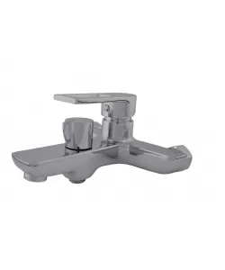 Baterie cada zinc cu para de dus crom EDGE FLOW EDGE Z 09 