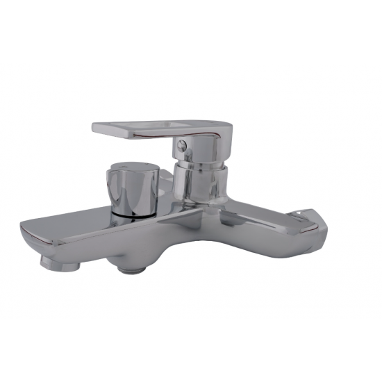 Baterie cada zinc cu para de dus crom EDGE FLOW EDGE Z 09