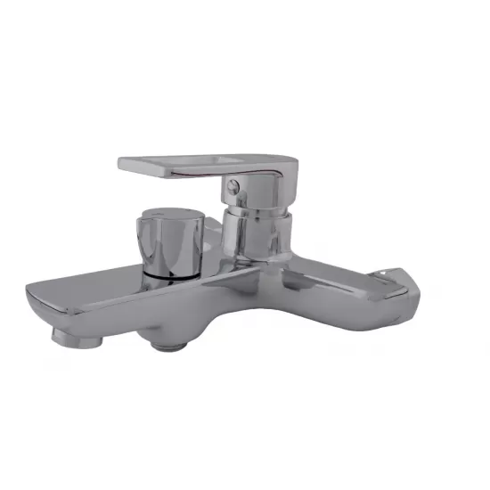 Baterie cada zinc cu para de dus crom EDGE FLOW EDGE Z 09