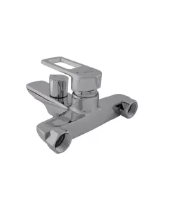 Baterie cada zinc cu para de dus crom EDGE FLOW EDGE Z 09 