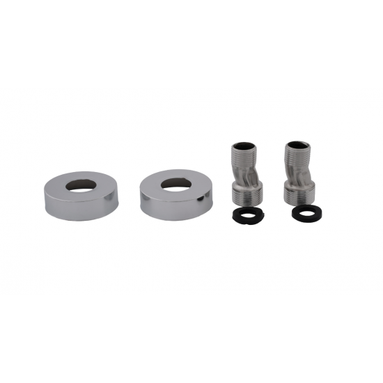 Baterie cada zinc cu para de dus crom EDGE FLOW EDGE Z 09