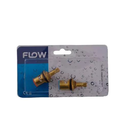 Cartus ceramic apa rece si calda 2 buc FLOW FCA 72