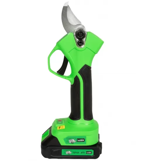 Foarfeca electrica Micul Fermier 20V, 2 Ah, capacitate maxima de taiere 30mm, Brushless