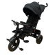 Tricicleta copii cu pozitie de somn, muzica si lumini, 8 luni-4 ani, UNV-5099EVA-NEGRU