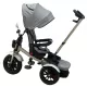 Tricicleta Copii Pozitii Somn Motostyle Grey&Black, Scaun Reversibil, Roti Cauciuc 03