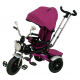 Tricicleta copii cu pozitii somn Motostyle Mov, scaun reversibil, roti cauciuc 02