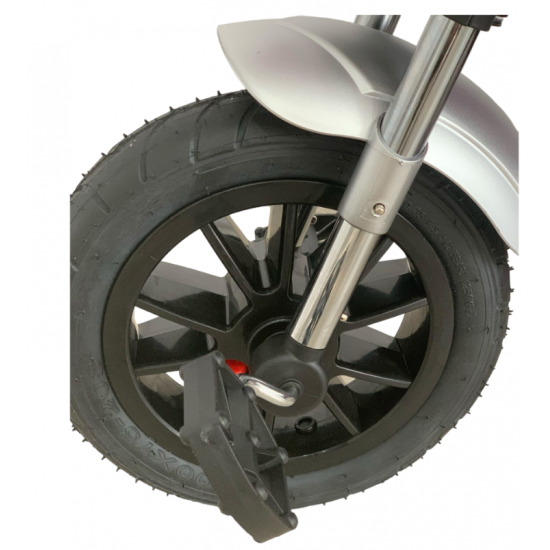 Tricicleta copii cu pozitii somn Motostyle Mov, scaun reversibil, roti cauciuc 02