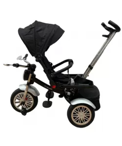 Tricicleta cu pozitii de somn Motostyle Negru 10