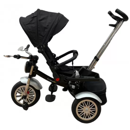 Tricicleta cu pozitii de somn Motostyle Negru 10