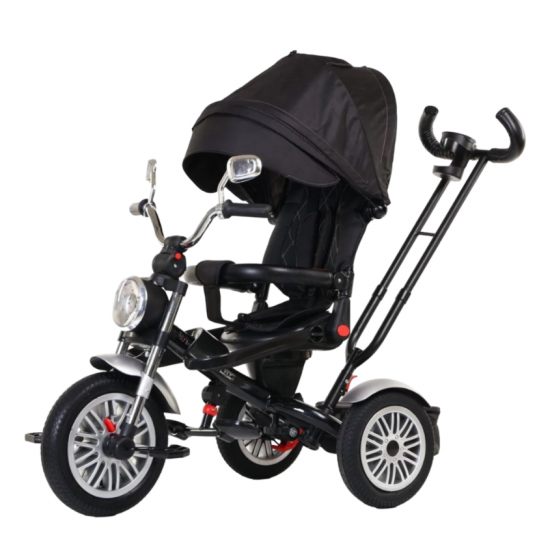 Tricicleta cu pozitii de somn Motostyle Negru 10