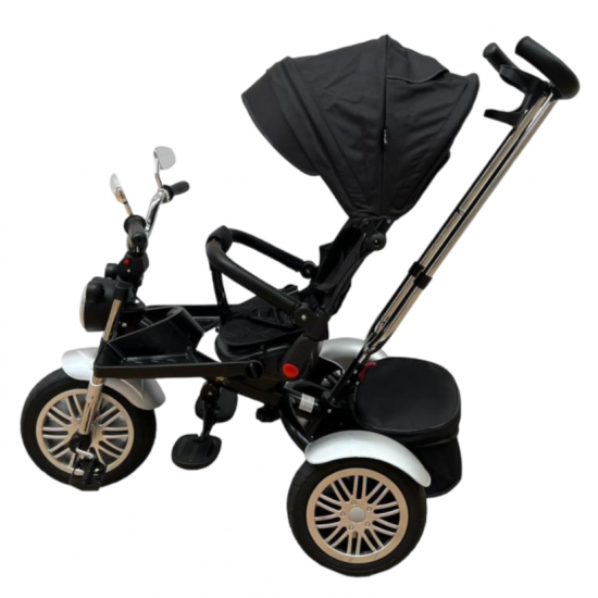 Tricicleta cu pozitii de somn Motostyle Negru 10