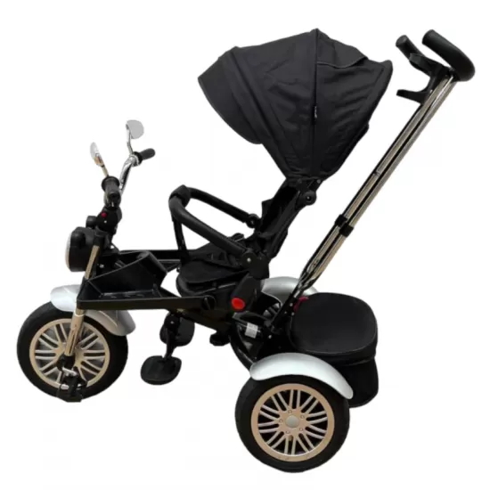 Tricicleta cu pozitii de somn Motostyle Negru 10