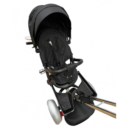 Tricicleta cu pozitii de somn Motostyle Negru 10