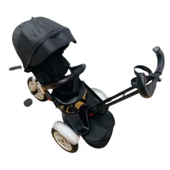 Tricicleta cu pozitii de somn Motostyle Negru 10