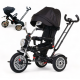 Tricicleta cu pozitii de somn Motostyle Negru 10