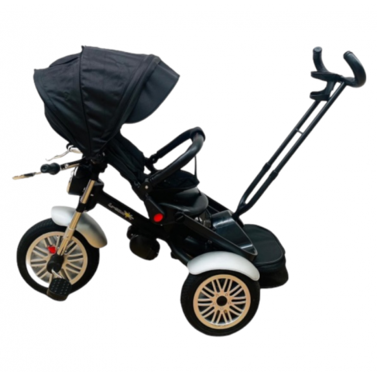 Tricicleta cu pozitii de somn Motostyle Negru 10