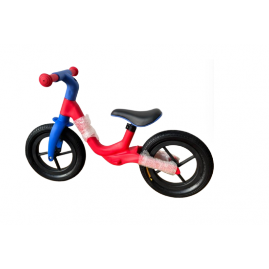 Bicicleta pentru echilibru, cu roata cu camera amortizoare, 12 inch