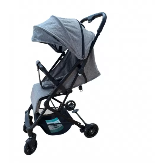 Carucior sport, cu suspensii, pliabil si troler,309 gri