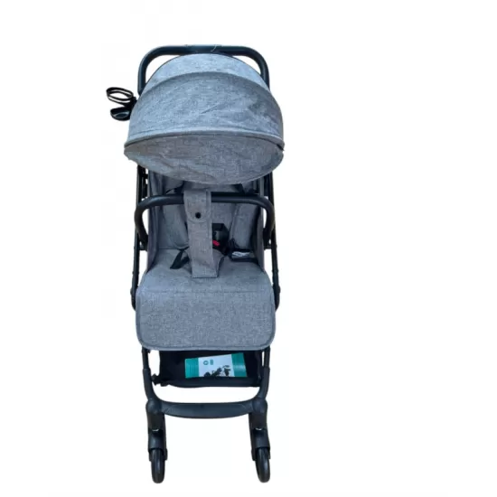 Carucior sport, cu suspensii, pliabil si troler,309 gri