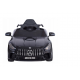 Masinuta electrica pentru copii cu telecomanda Mercedes AMG GTR-S R-Sport Negru 70W, scaun de piele si roti Eva, unitate audio cu display si Mp3, functie slow start