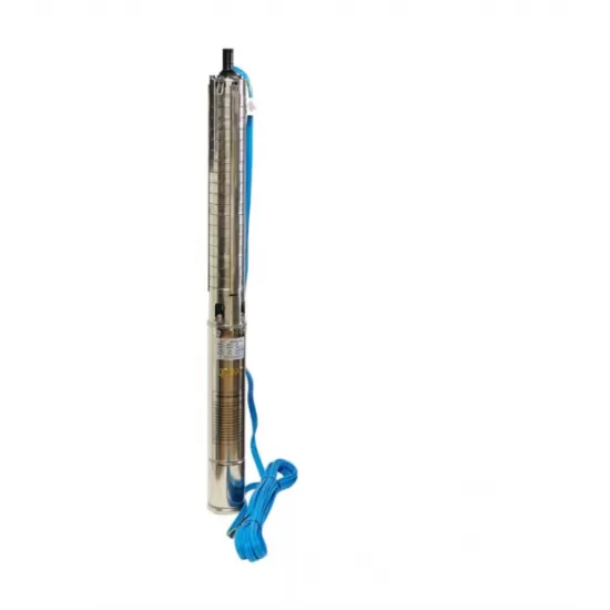 Pachet Pompa submersibilă de adâncime DDT 4SP5/12 – 1.8 kW, 2.5 CP,8 m³/h, 90 m inaltimea de refulare , 12 turbine inox cu panou de control, rezistenta la nisip + Presostat electronic inteligent