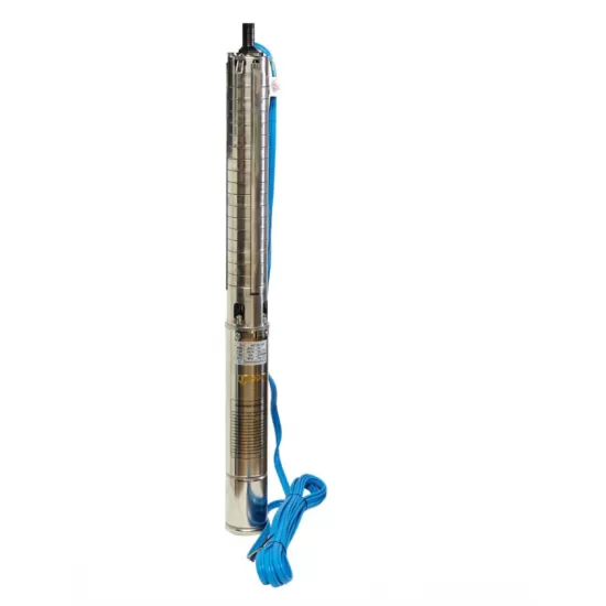 Kit Pompa submersibilă de adâncime DDT 4SP5/17 – 2 kW, 3 CP, 9 m³/h, 120 m inaltimea de refulare , 17 turbine inox, cu panou de control, rezistenta la nisip+ Presostat electronic inteligent digital