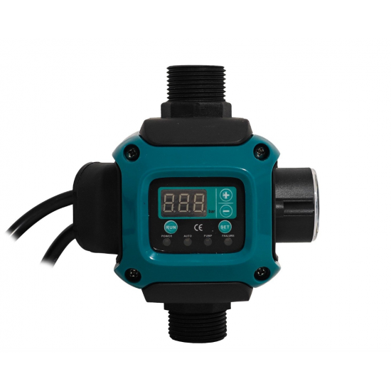 Kit Pompa submersibilă de adâncime DDT 4SP5/17 – 2 kW, 3 CP, 9 m³/h, 120 m inaltimea de refulare , 17 turbine inox, cu panou de control, rezistenta la nisip+ Presostat electronic inteligent digital