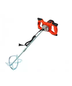 Mixer electric pentru mortar Craft-Tec, 3200W, 6 viteze, tija + paleta incluse, rosu