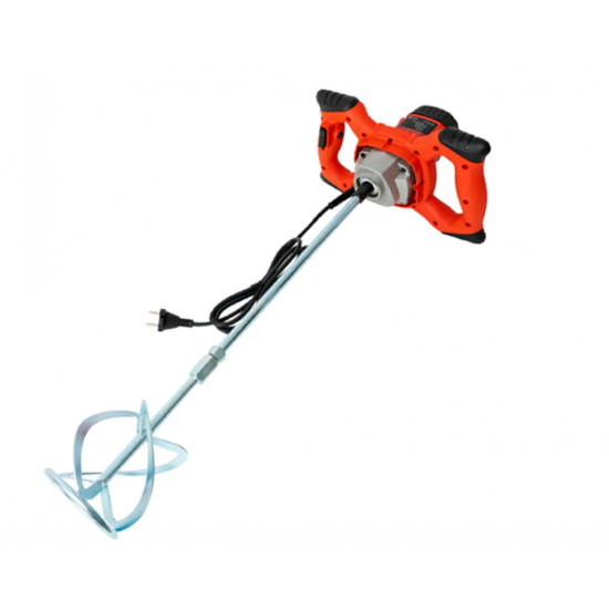 Mixer electric pentru mortar Craft-Tec, 3200W, 6 viteze, tija + paleta incluse, rosu