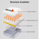 Incubator automat MS-120 (12V/220V)