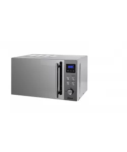 Cuptor cu microunde digital Zilan ZLN1238, Putere 700W, Capacitate 20L, Functie de dezghetare, Panou din inox, Afisaj digital