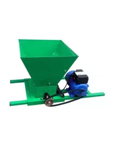 Zdrobitor electric de struguri, DDT, 2500 W, 450-550Kg/Ora, Cuva 25 Litri