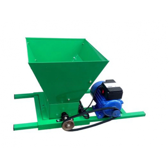 Zdrobitor electric de struguri, DDT, 2500 W, 450-550Kg/Ora, Cuva 25 Litri