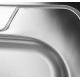 Chiuveta bucatarie pentru masca SANITEC S402D, 60x50 cm, Cuva Dreapta, 0.4 mm, Inox