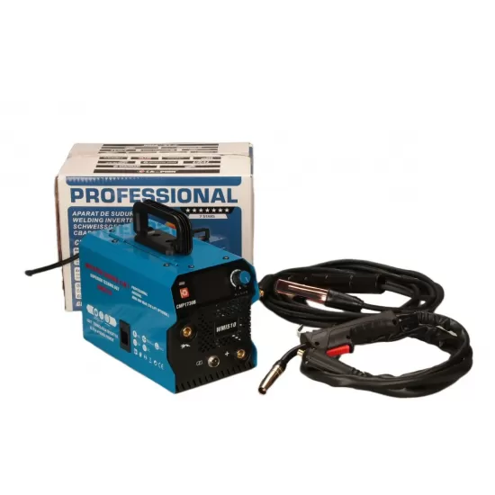 Aparat de sudura tip Invertor cu sarma 510A, MMA/MIG/MAG (TIG optional) CABLU SUDURA 3M, afisaj digital, ventilat, URAL MASH IGBT TEHNOLOGY ULTRA HYBRID POWER, CMP1730B