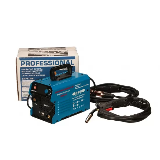 Aparat de sudura tip Invertor cu sarma 510A, MMA/MIG/MAG (TIG optional) CABLU SUDURA 3M, afisaj digital, ventilat, URAL MASH IGBT TEHNOLOGY ULTRA HYBRID POWER, CMP1730B