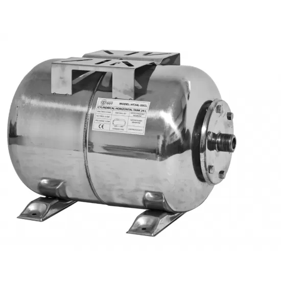 Vas expansiune hidrofor 24 litri Inox DDT, Rezervor tip butelie cu Membrana Inclusa