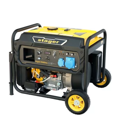 Stager DigiS 9500iea Generator digital invertor open-frame 9.5kW, monofazat, benzina, optional automatizare, autonomie pana la 16h