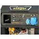 Stager DigiS 9500iea Generator digital invertor open-frame 9.5kW, monofazat, benzina, optional automatizare, autonomie pana la 16h