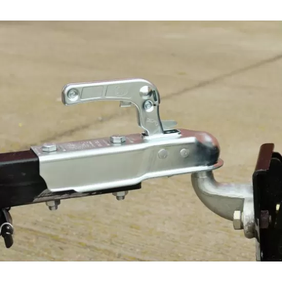 ProGARDEN Campo RM500CT remorca 500kg minitractor, 1 osie, prindere cupla, roti profil rutier 5.00-12, RIM 3.00B