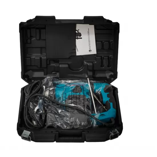 Ciocan rotopercutor electric DDT, SDS-Plus – cu variator, 3 burghie si 2 dalti incluse, 1950 W, 760 rpm