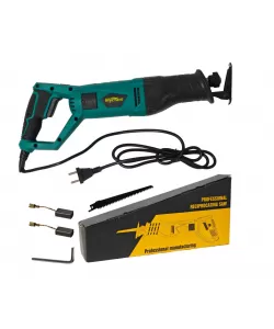 Fierastrau pendular tip sabie DDT Mustang, Adancime de Taiere 200 mm Lemn, 8mm Otel, 12mm Aluminiu, 1100 W, Viteza Variabila 2700 rpm