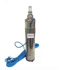 Pachet Pompa submersibila, DDT, QGD120, Inox complet, suruburi inox, sita protectie, 20 m cablu, 120 m, 3 m³/h + Vas de expansiune , Bazin hidrofor DDT , 24 LT , Membrana inclus